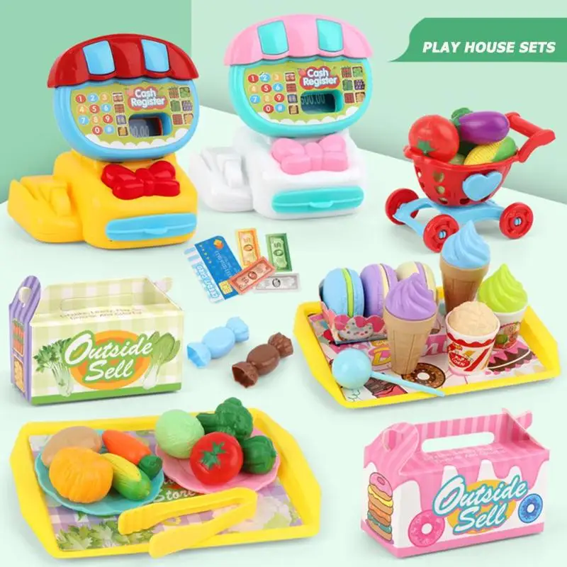 1 комплект Детская кухня игрушка для ролевых игр кухонные игрушки пластиковые