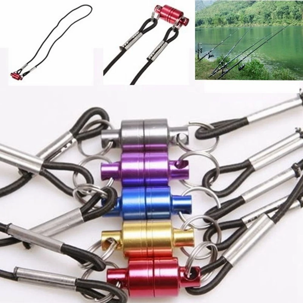 Fly Fishing Быстрый Магнитный механизм для сети инструмент с пряжкой ленточный шнур