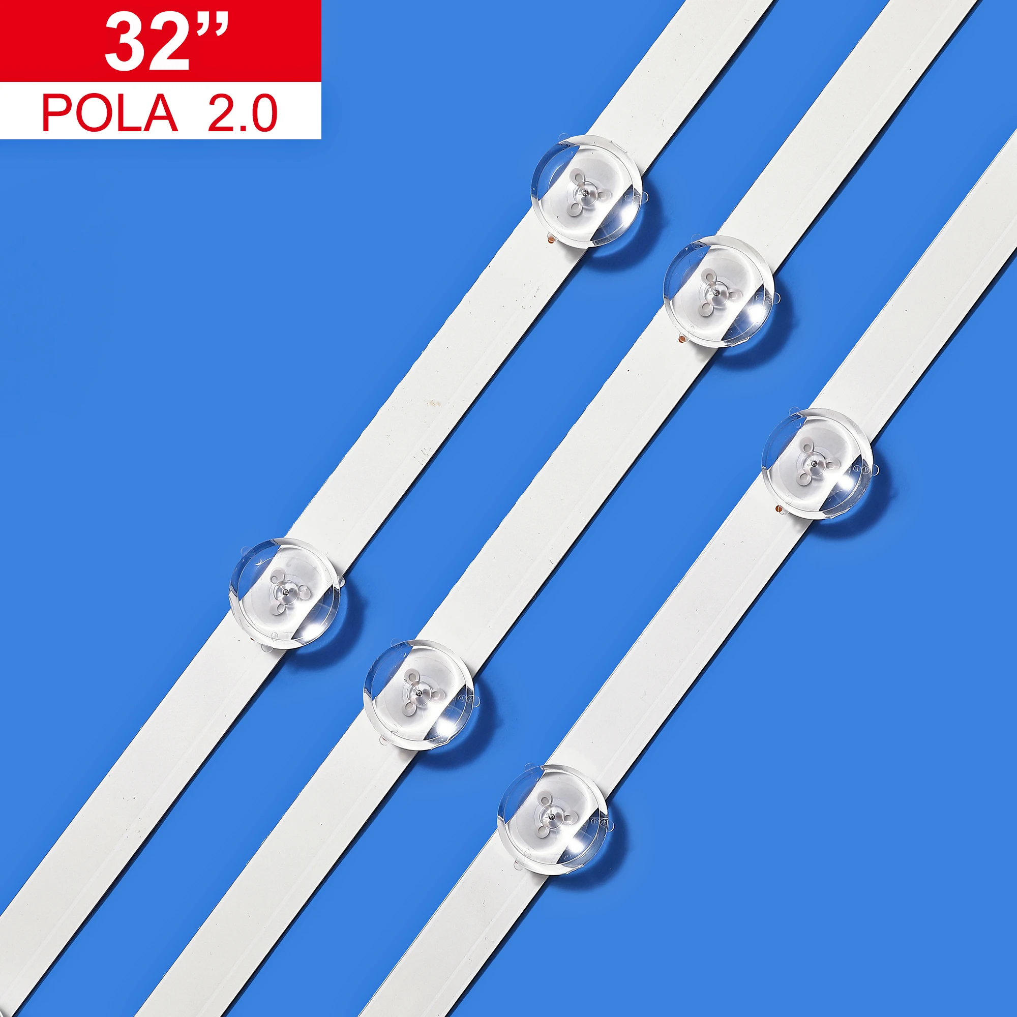 (Новый комплект) 3 шт. 6/7 светодиодный 590 мм сменный фонарь для LIG 32LN5100 32LN545B Innotek POLA2.0