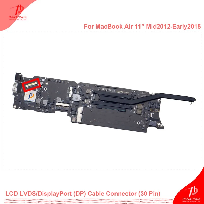 Кабельный разъем Hanxunda для a1370 a1369 a1418 a1398 a1502 a1466 a1425 a1278 a1465 LCD LVDS/DisplayPort (DP) 30