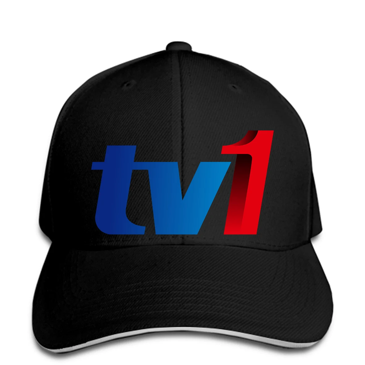 Для мужчин Бейсбол Кепки файл логотипа Малайзии Википедии только Tv1 Rtm Snapback