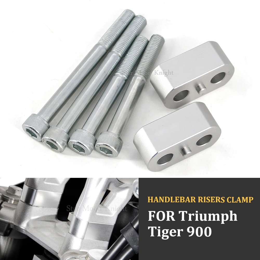 

For Triumph Tiger For Triumph Tiger 900 GT Pro Rally Pro Tiger900 2020 Motorcycle HandleBar Riser Handle Bar Mount Clamp Adapter