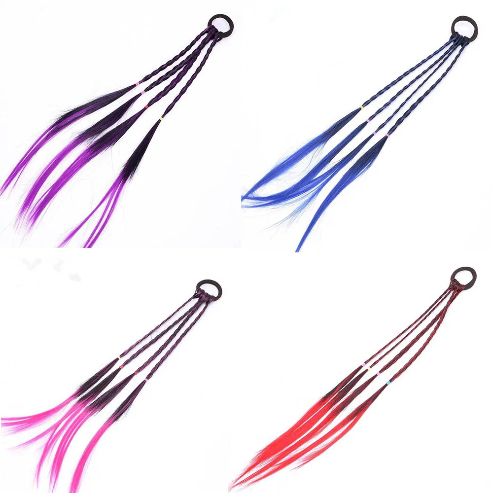 Простая детская эластичная резинка для волос аксессуары Детский парик повязка