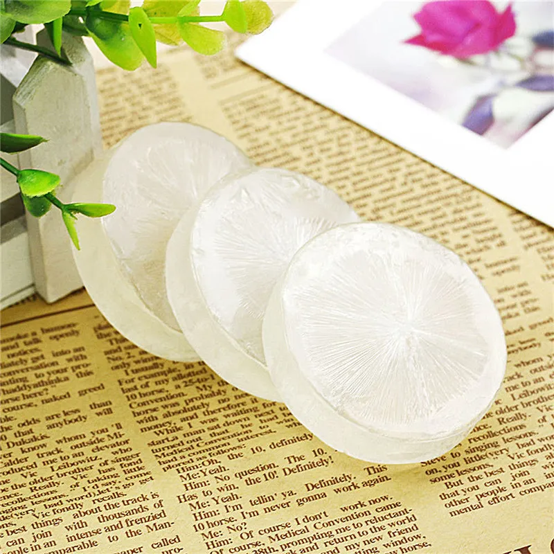 Натуральное активное мыло ручной работы хрустальное отбеливание кожи для