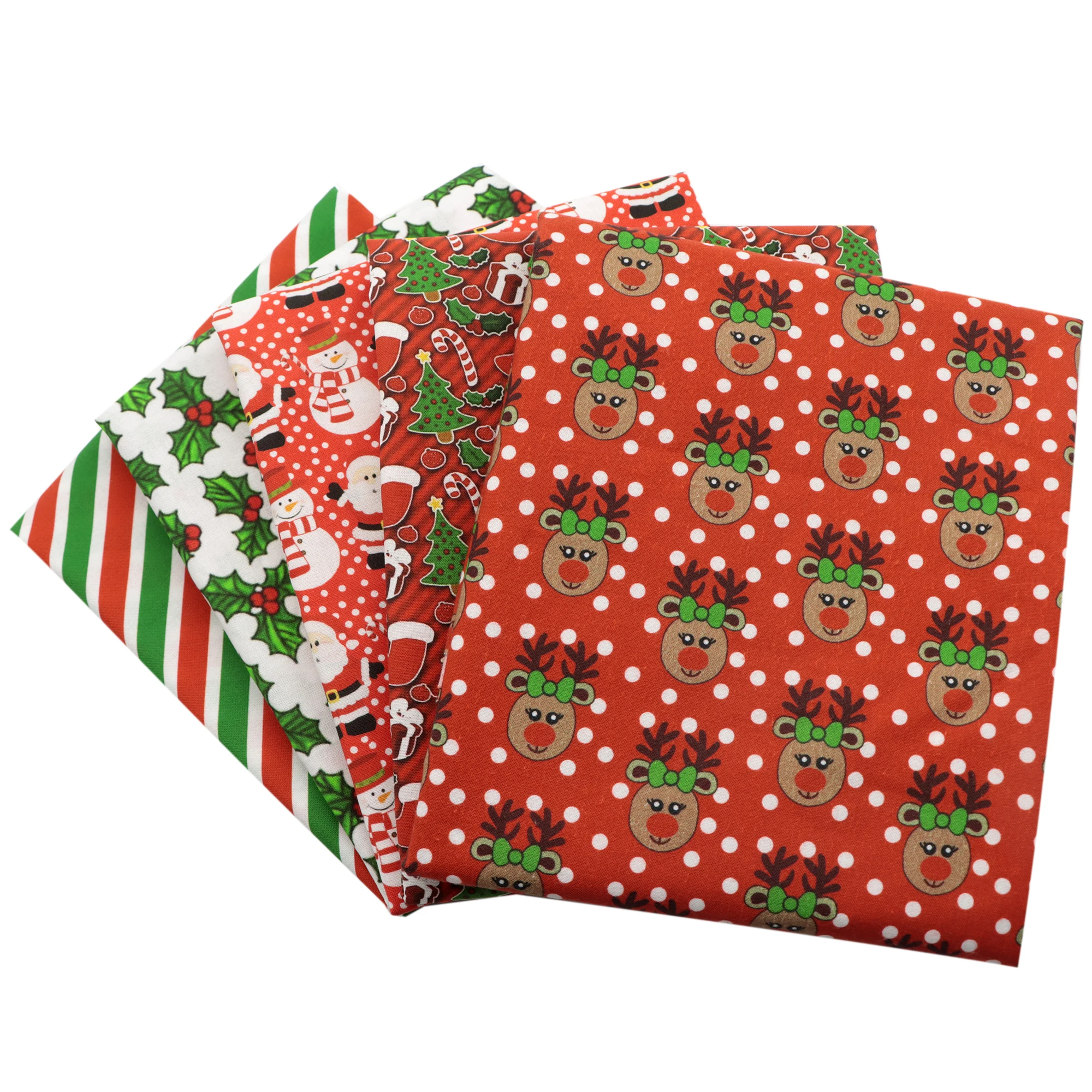 Аксессуары David 50*145 см Рождественская Полиэстеровая хлопчатобумажная ткань с