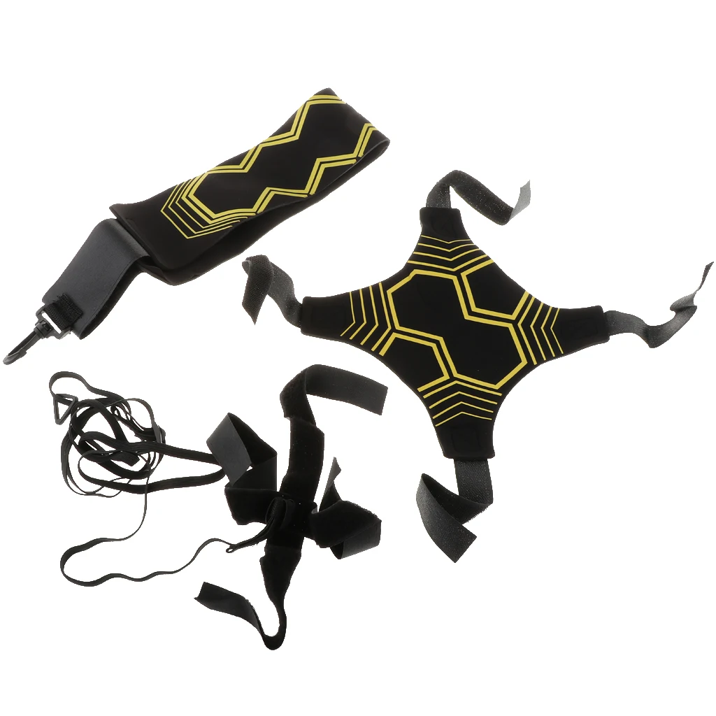 Футбольный тренажер свободные руки сольный футбольный мяч тренировочное