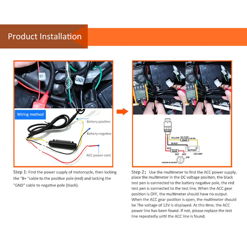 Wi Fi 1080P HD Водонепроницаемая 4 дюймовая камера с электрическим штативом на руль