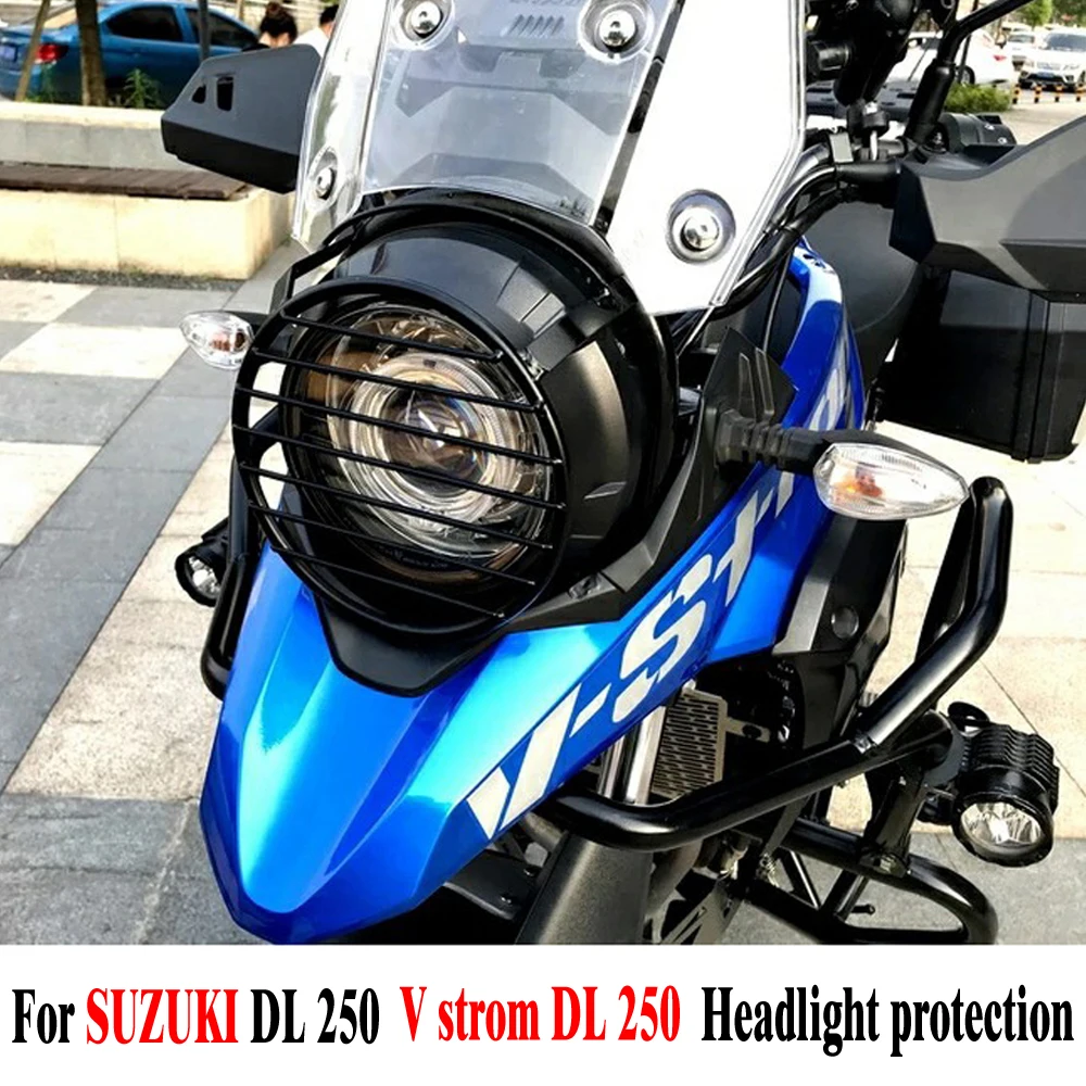 

DL250 Vstrom DL 250 Headlight Cover Protection Grille Mesh Guard For SUZUKI DL250 Vstrom DL 250 Motorcycle Accessories