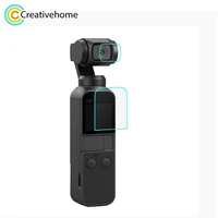 puluz hd tempered glass lens protector screen film for dji osmo pocket gimbal