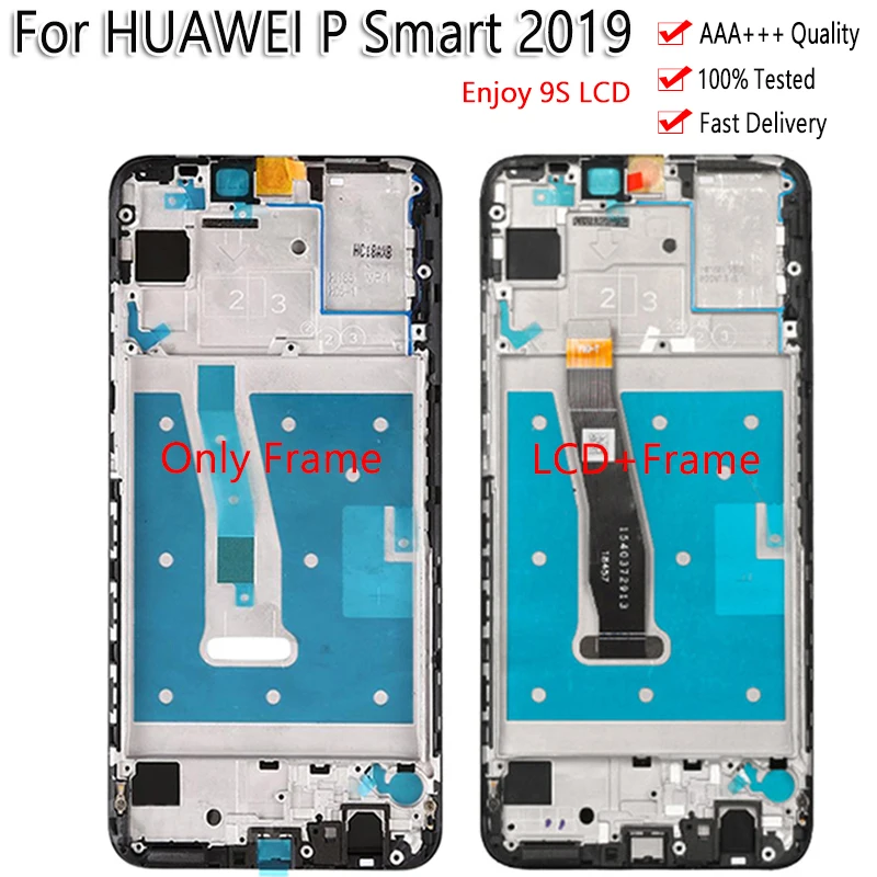 Оригинальный Для 6 21 &quothuawei P Smart 2019 ЖК экран + сенсорная панель дигитайзер для POT