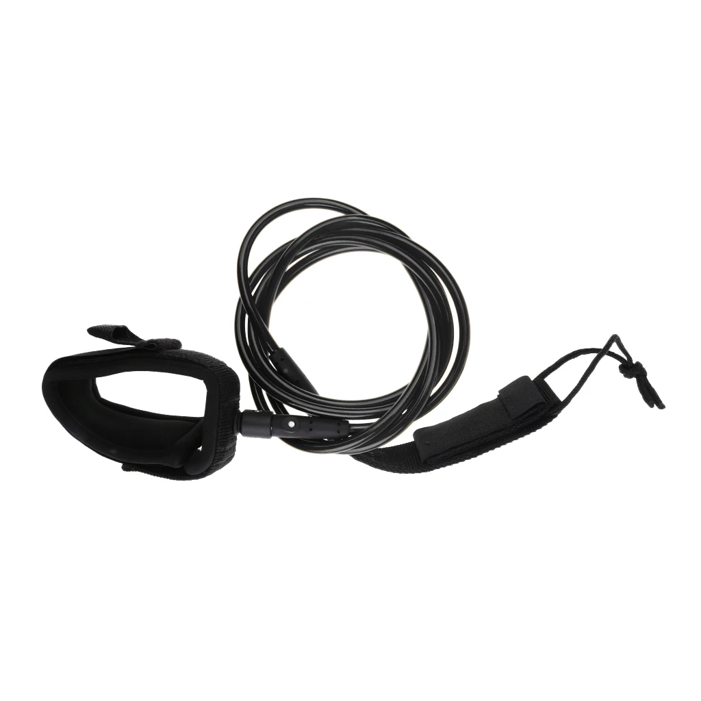 7mm 6ft Regular Leg Rope Surfboard Surfing Leash with Padded Ankle Strap Surfboard Leash for Surfing