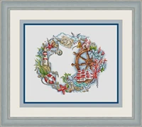 diy cross stitch kit packages counted cross stitching kits new not printed cross stich painting christmas wreath