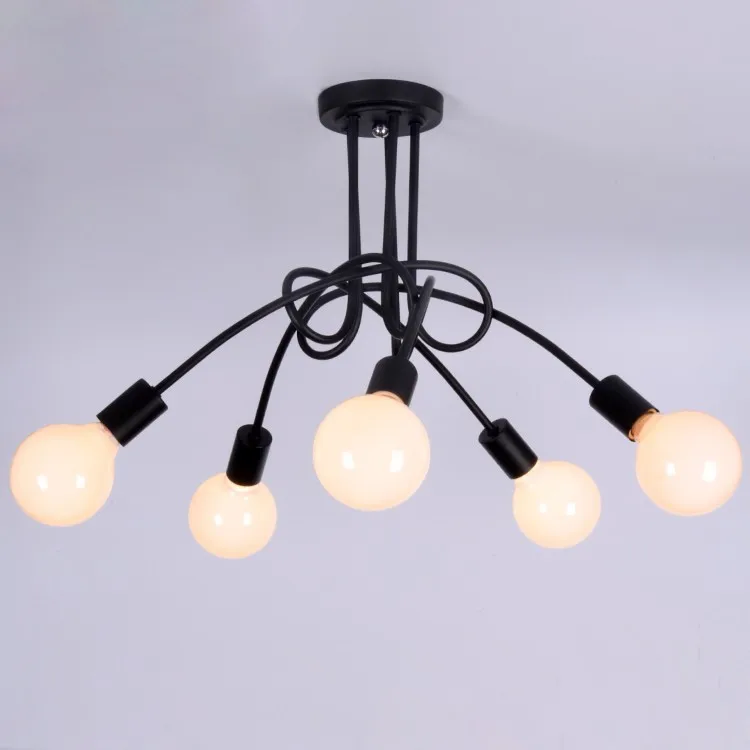 Скандинавская дизайнерская люстра Американский светодиодный спальня гостиная