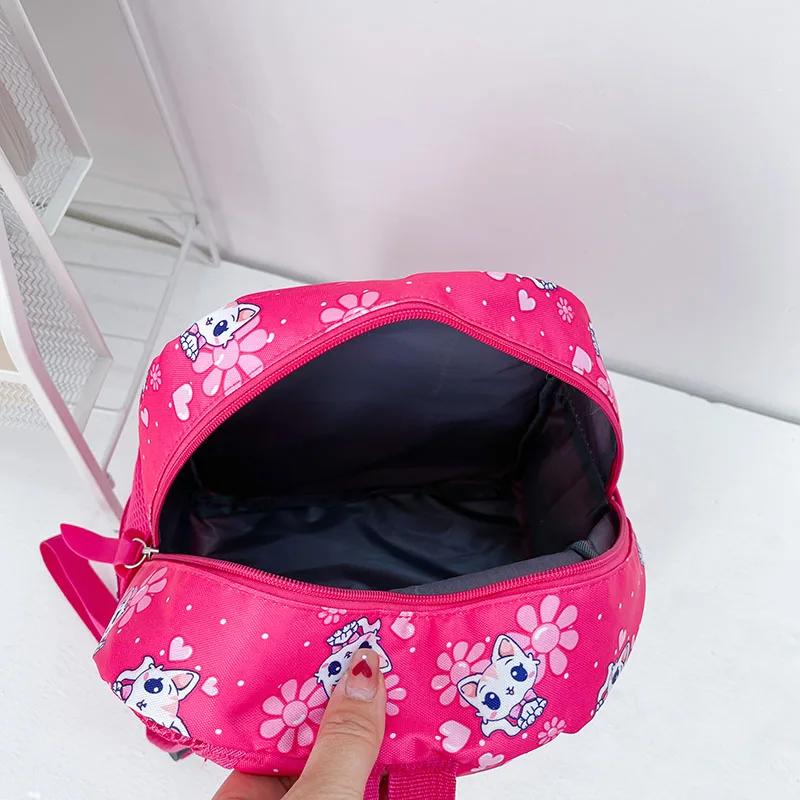 

Toposhine For Baby 2-5 Years Old Cute Little Kid Kindergarten Bag Child Backpack Bags School Nylon Bag Lovely Cat Print Backpack