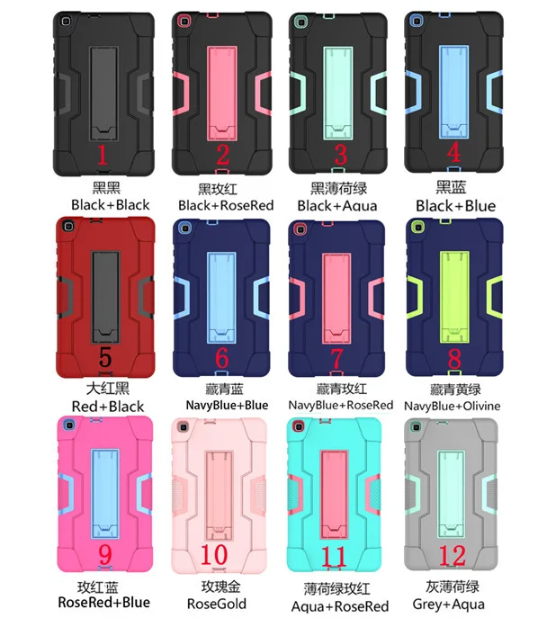 

Case For Samsung Galaxy Tab A 2019 SM-T510 SM-T515 10.1 inch 2019 Non-toxic Kids Safe Heavy Duty Silicone tablet cover