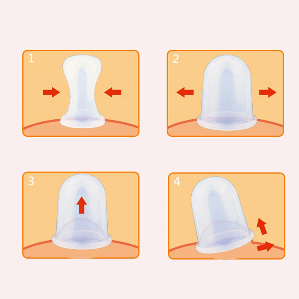 

3pcs Body Massage Helper Suction Cup Body Cupping Health Care Portable Anti Cellulite Cupping Device Supplies Tool