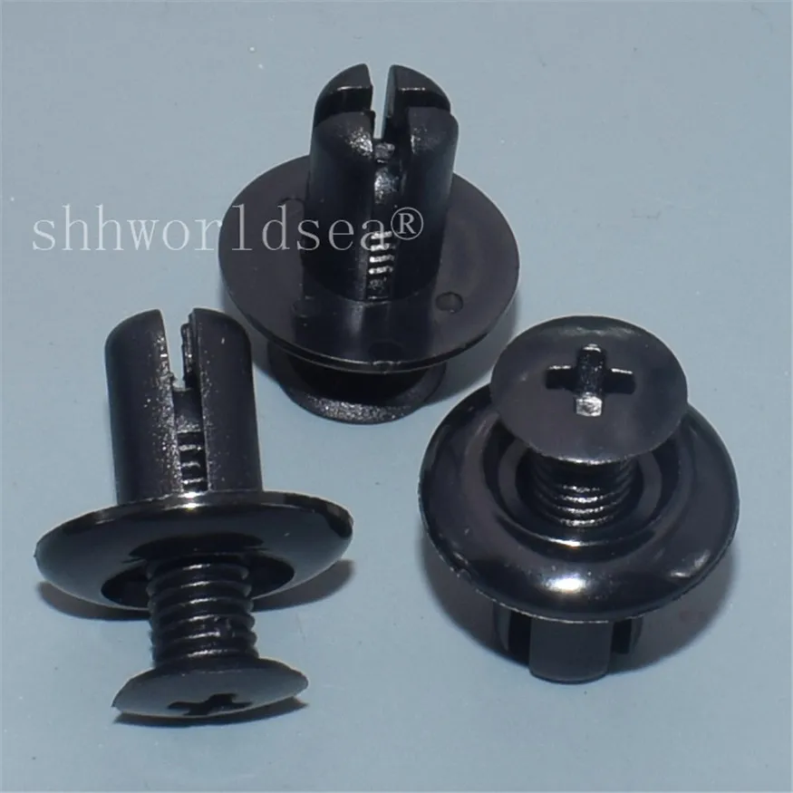 100 шт. 8 мм Автомобильные пластиковые крепежные болты 0G03250037A для Kia пластиковый зажим для бампера, крыла автомобиля