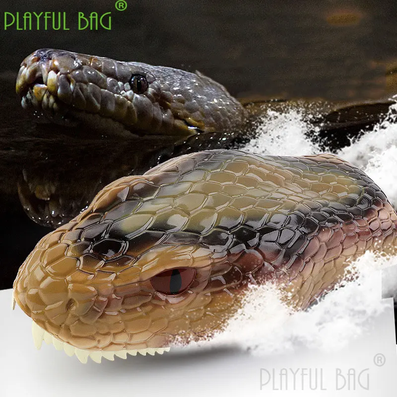 

Outdoor entertainment water floating funny simulation Python remote control creative animal children's interactive toy gift vd61