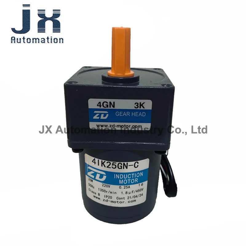 Индукционный двигатель переменного тока ZD 25 Вт 220 В 4IK25GN-C-4GN30K