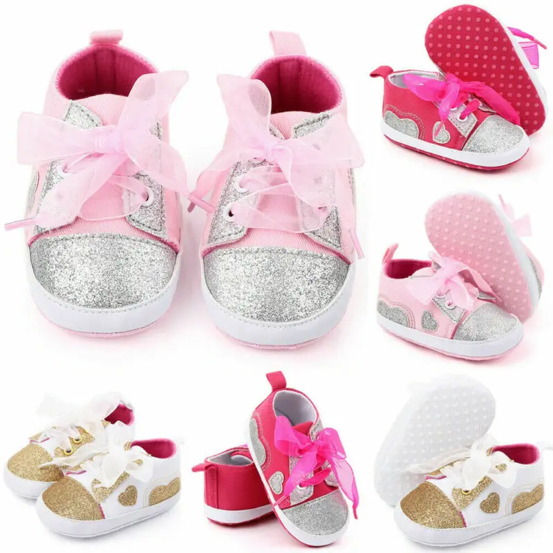 Обувь на мягкой подошве для новорожденных мальчиков и девочек парусиновые