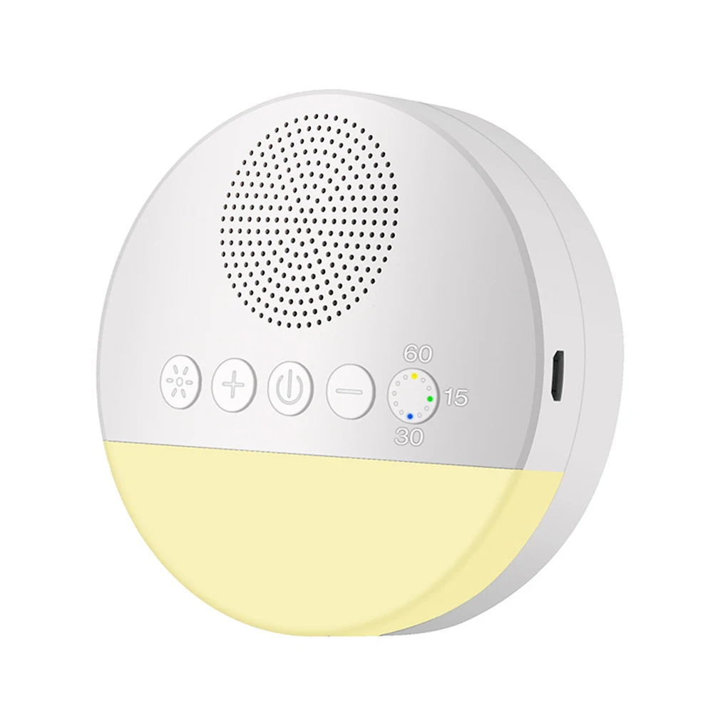 

Baby Sleep Instrument White Noise Machine With Night Light Timer Rechargeable Sleeping Aid Therapy Device Sleeping & Relaxation