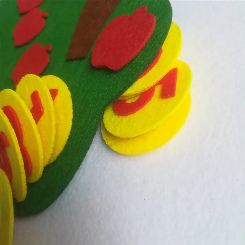 1 компл. Войлочное Яблоко детские образовательные поделки сделай сам Раннее