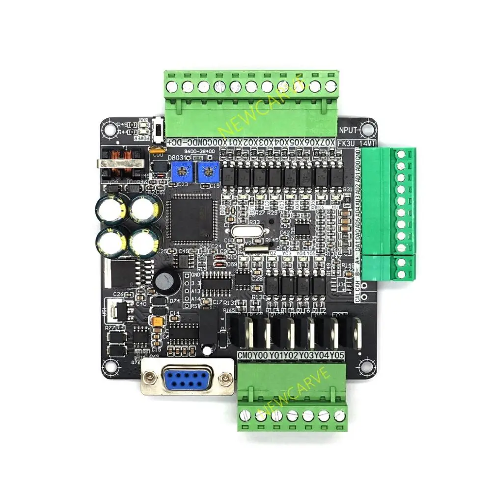 Samkoon EA-043A HMI Touch Screen 4.3 Inch And FX3U Series PLC Industrial Control Board Newcarve | CNC Controller