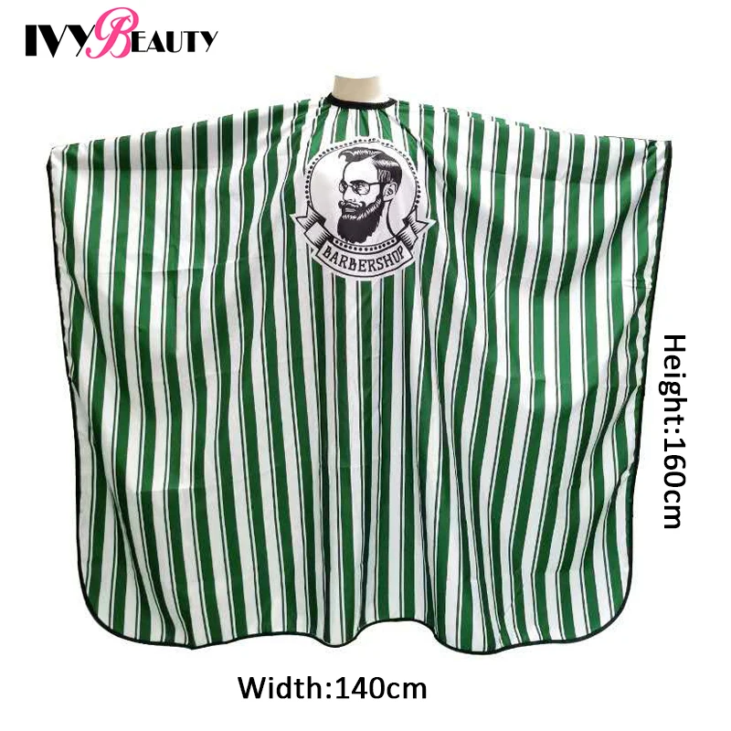 

High-Grade Waterproof Haircutting Cloth Hairdressing Hairdresser Salon Barber Capes Household Apron Wrap Gown Black