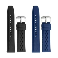 22mm rubbere watch band strap for samsung gear s3 classic frontier wrist belt link bracelet black watchband