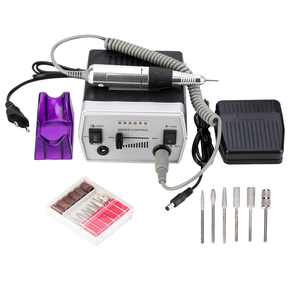 30000 об/мин 3 цвета профессиональный электрический набор сверл для ногтей