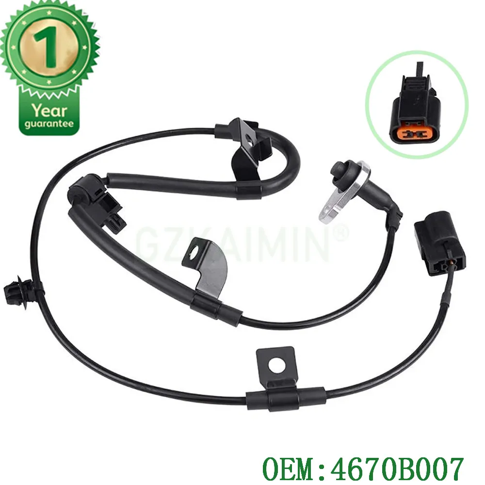 

4670B007 Rear Left ABS Wheel Speed Sensor For Mitsubishi Triton L200 2015 RL 4N15 2.4L 2015-2020