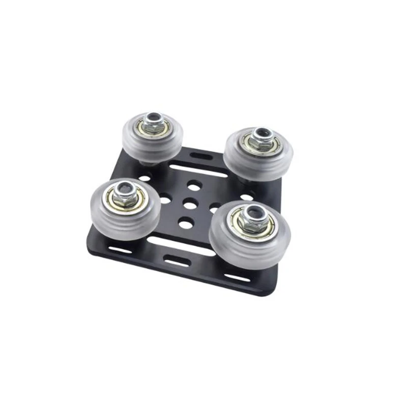 1 шт. V Gantry Plate Set специальный слайдер пластина шкив с белыми колесами Запчасти для