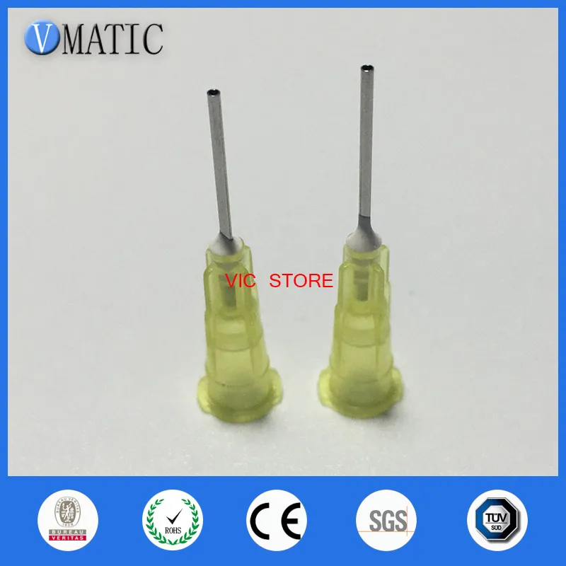 Free Shipping 20G Quality Dispensing Machine Syringe Needle Metal Pinhead Glue Dispenser Tip 1/2 Inch | Обустройство дома