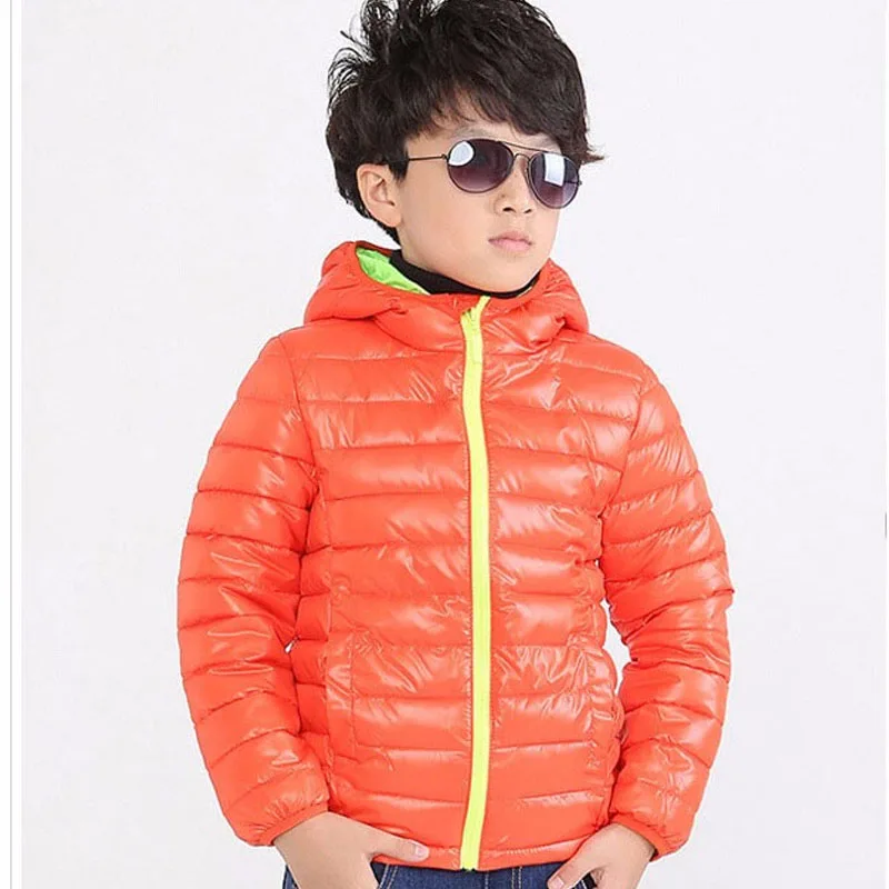 Новая верхняя одежда для детей теплое зимнее пальто с капюшоном мальчиков и
