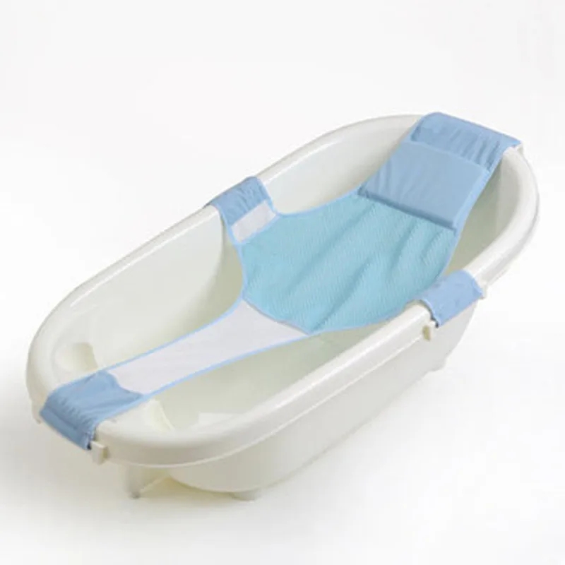 Для новорожденных младенцев маленьких Регулируемая Ванна противоскользящие