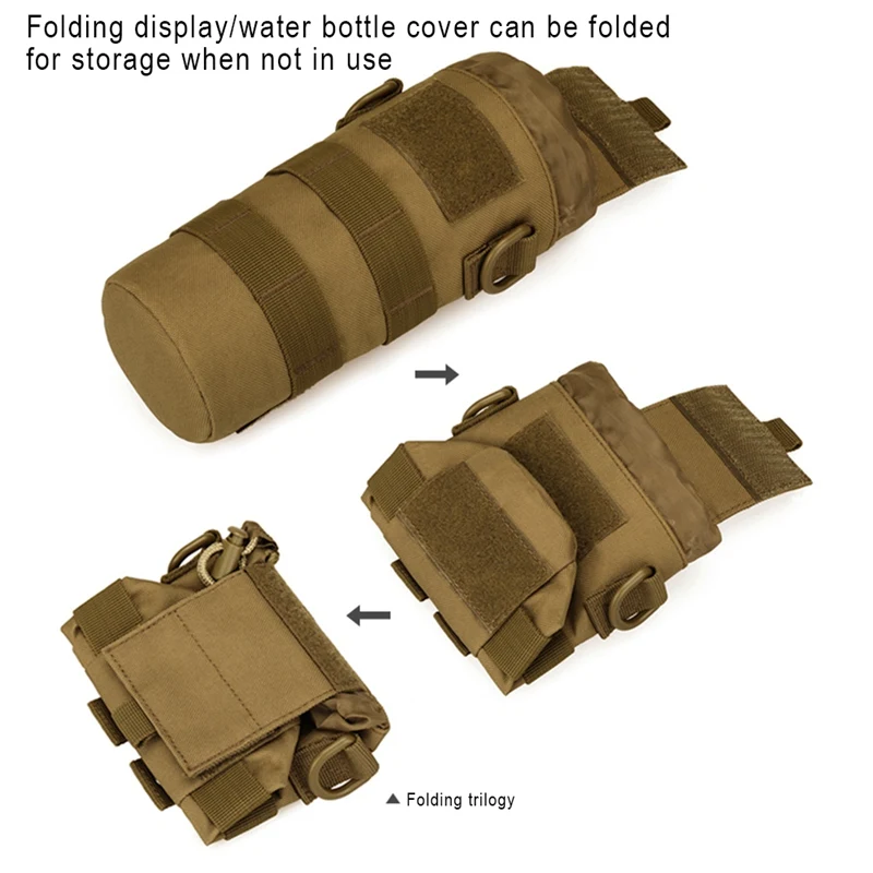 Уличная 500 мл маленькая сумка для чайника 600 складной рукав поясная подвесная