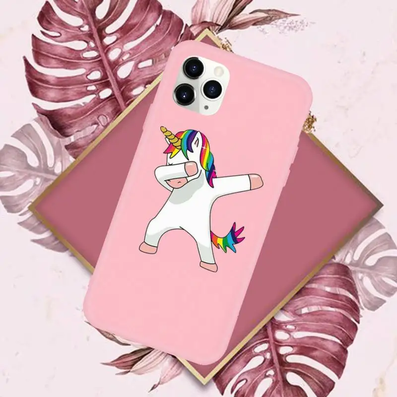 

Unicorn Phone Case Candy Color for iPhone 11 12 mini pro XS MAX 8 7 6 6S Plus X SE 2020 XR
