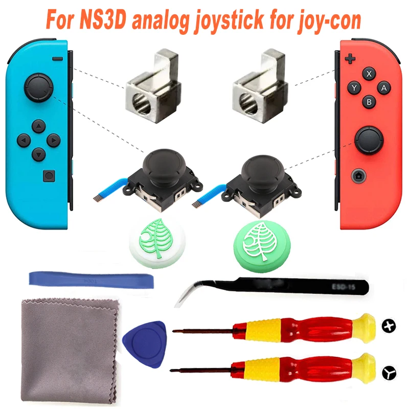 3D аналоговый стик для Nintendo Switch NS Joy Con датчик джойстика модуль ремонтный инструмент для Nintendo Swith JoyCon Замена