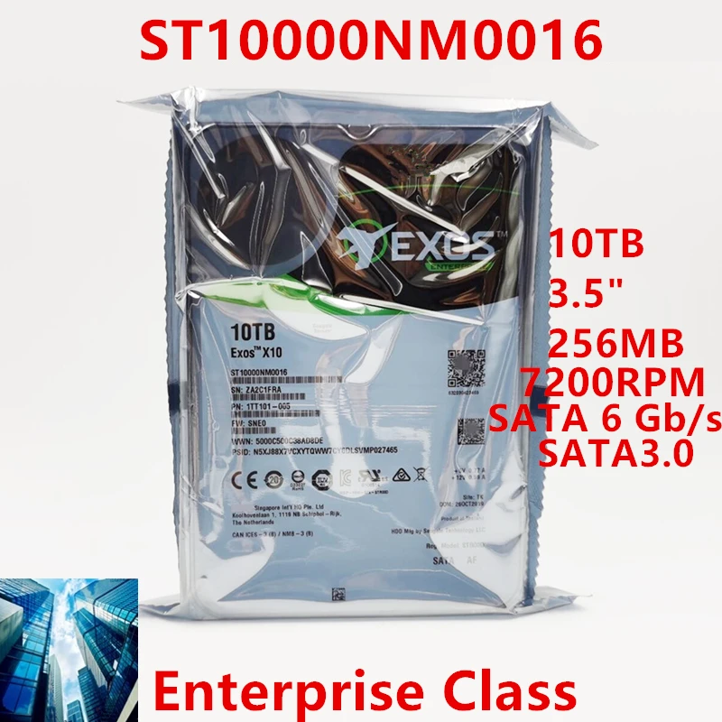 Новый оригинальный жесткий диск для Seagate 10 ТБ 3