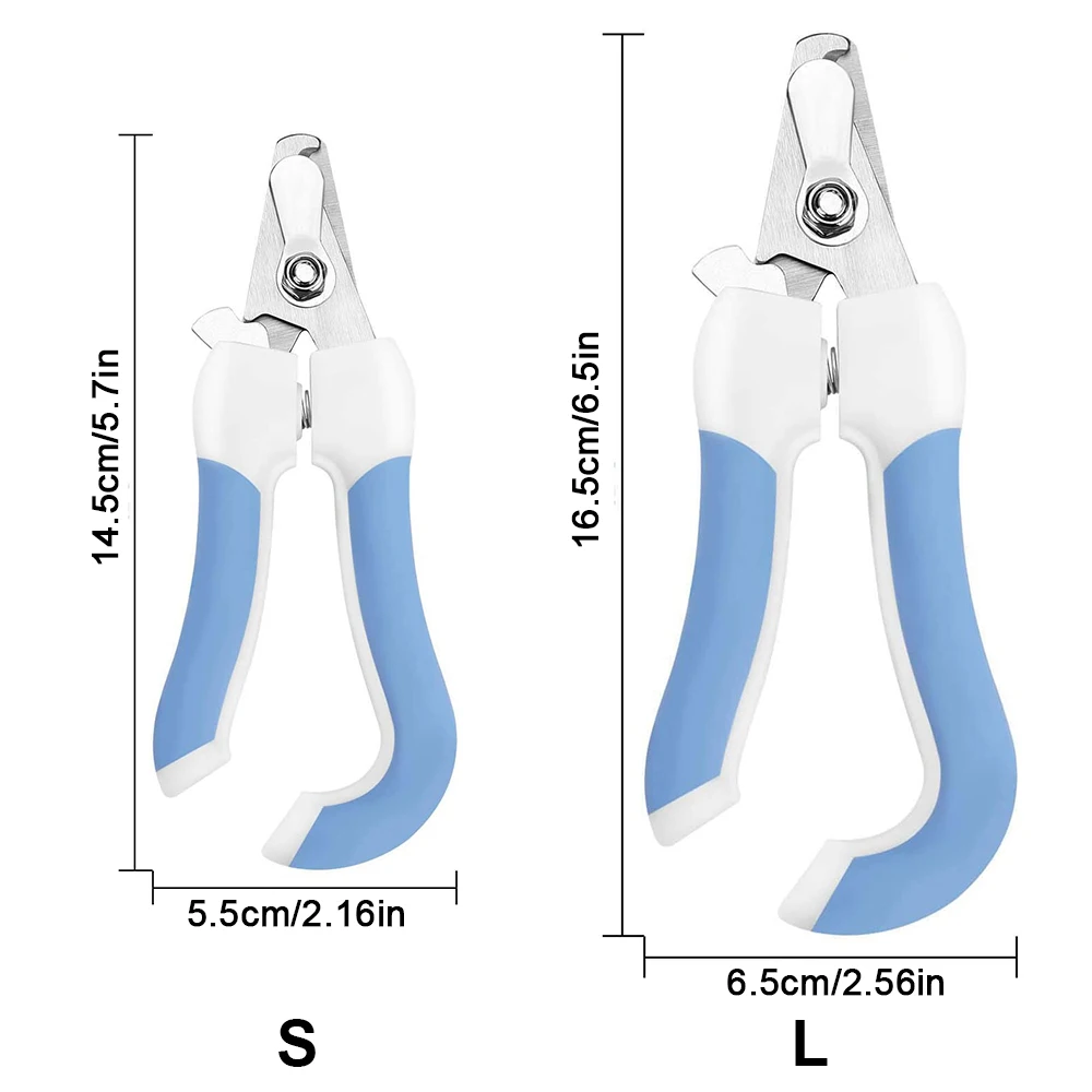 

Stainless Steel Pet Nail Clipper Professional Dog Cat Nail Scissors Trimmer Grooming Tools Pet Supplies Beauty Cleaning Tools