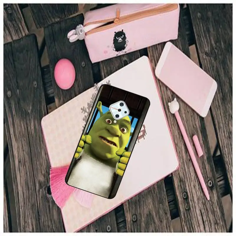 

LJHYDFCNB Cartoon Moive Shrek Phone Case For Vivo X9 9s 20 Plus Y97 83 75 71 69 V15 V17 V5 S