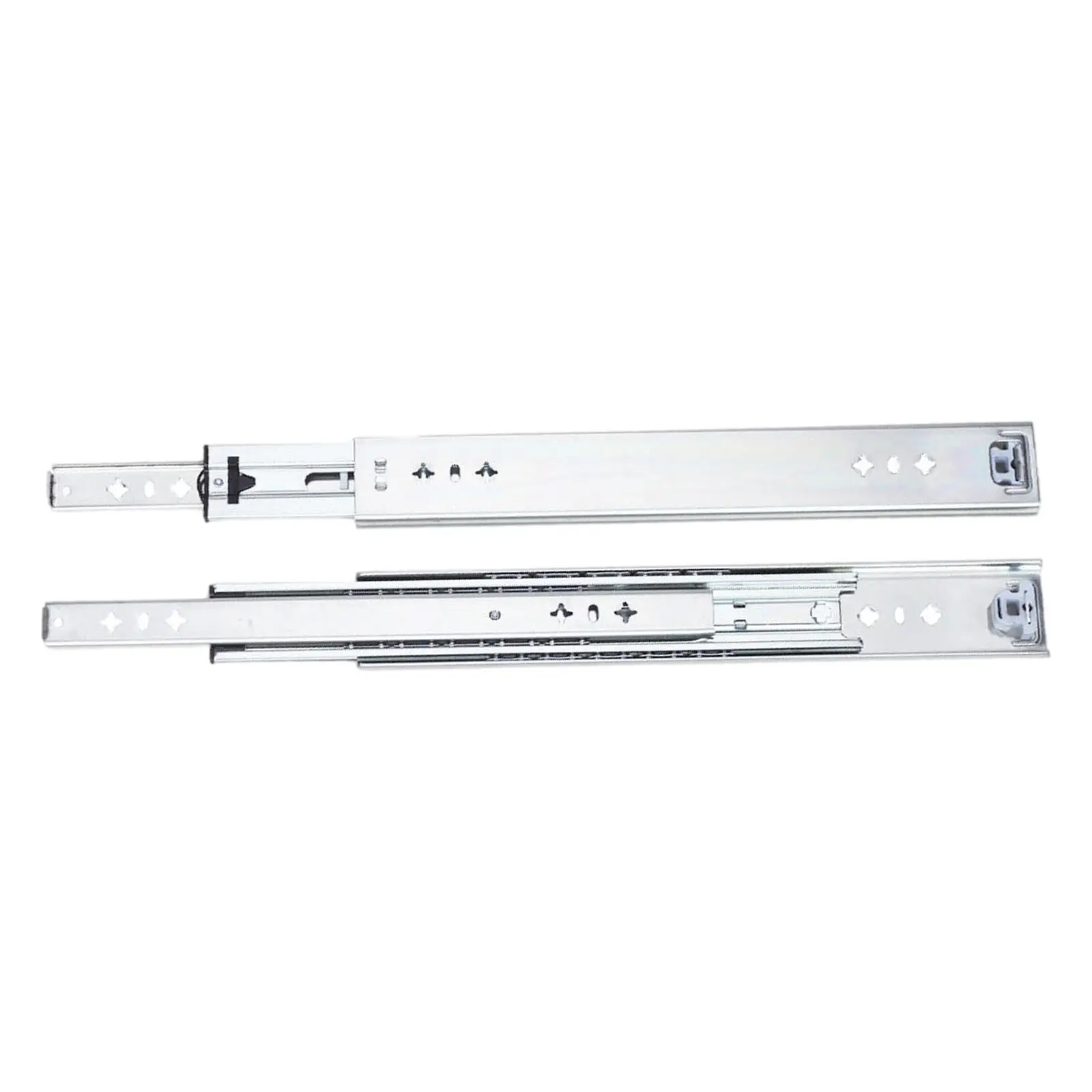 

Drawer Slide Rails 53mm 350mm with Lock Fits for RV Car Drawers Soft Close