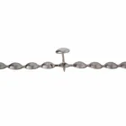 5 метров, полоски для ногтей, подкладка для обивки, Диаметр 9,5 мм, цвета, никель-cummerbunds