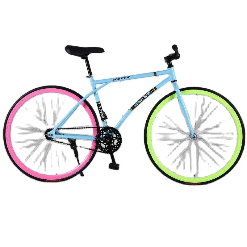 26 дюймовый дорожный велосипед с фиксированной передачей тормоз тонкая шина