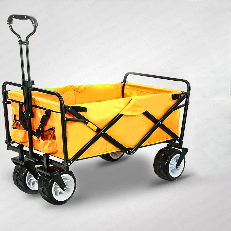 Складной утилита Wagon пляжные корзина для покупок 600D ткань Оксфорд Портативная