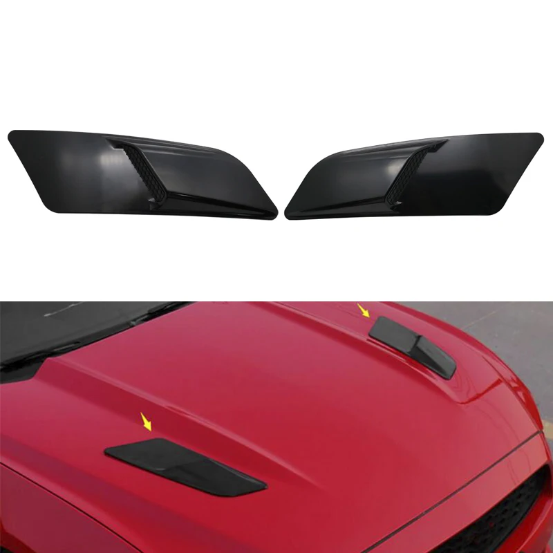 Прочный ABS передний капот автомобиля вентиляционные отверстия для Ford Mustang 2015 2017