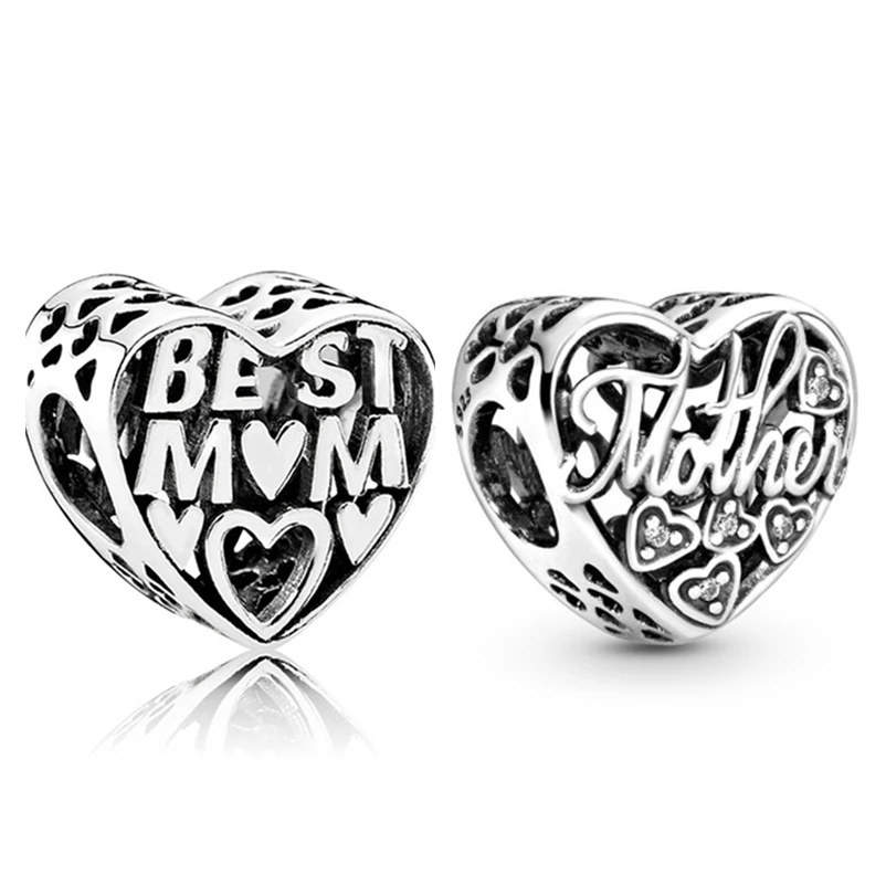 

Баофу новые серебряные бусины 925 пробы Love хотим предоставлять им только лучшие товары для мамы из бисера Подходит для дам к оригинальному бр...