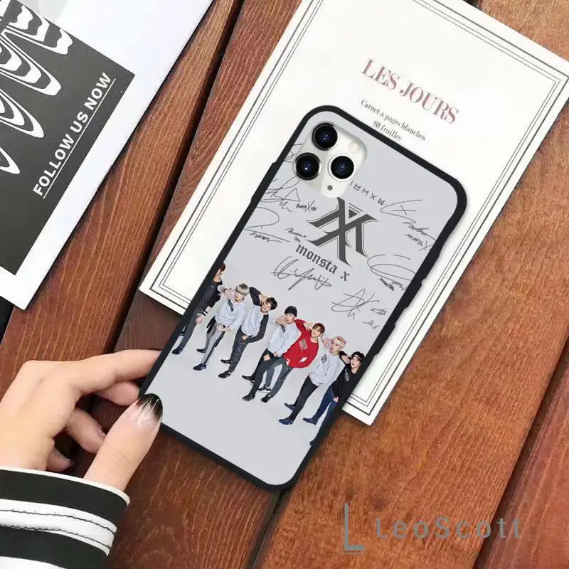 

KPOP MONSTA NCT Phone Case for iPhone 11 12 pro XS MAX 8 7 6 6S Plus X 5S SE 2020 XR Soft silicone