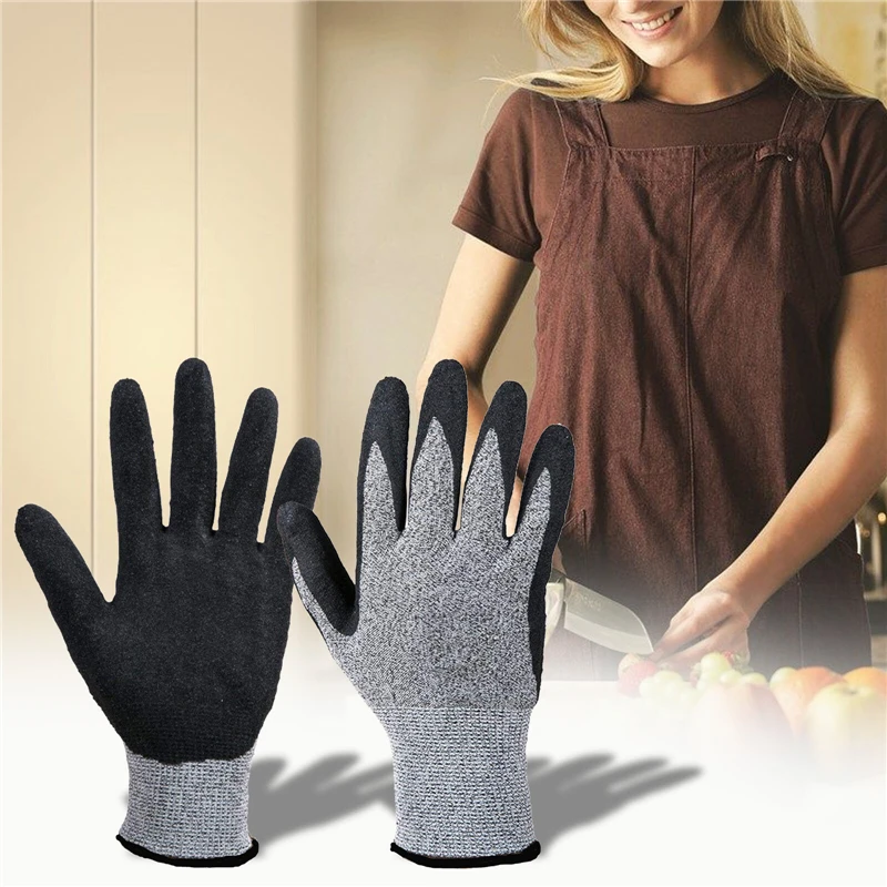 

1Pair BBQ Grilling Cooking Gloves Extreme Heat Resistant Oven Welding Gloves High Temperature Kitchen Barbecue Glove Preventor