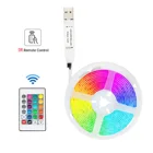 Светодиодные ленты с USB, Bluetooth, управление RGB, SMD5050, 5 В, 1 м, 2 м, 3 м, 4 м, 5 м, гибкая светодиодная лента с диодами, ТВ, подсветка, светодиодные ленты